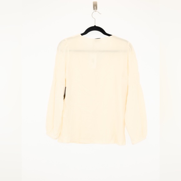 Cream colored silk Sonia Rykiel blouse.  NWT. Size 6. - Picture 2 of 4